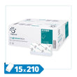 Papernet Dissolve Tech - V-Folded Paper Hand Towels 15 Packs of 210 Towels Made of Pure Cellulose, Biodegradable and Highly Resistant Paper, 2 Ply, Folded Size 22 X 10.5Cm
