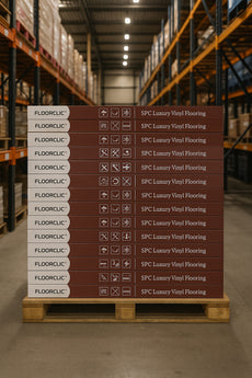 Luxury Rigid Core Vinyl Click Plank Flooring - Build in Underlay - 2.2204 SQM Per Pack